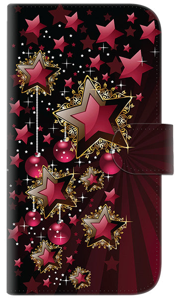 iPhone6 PLUS 高画質仕上げ プリント手帳型ケース(通常型)【434 星の壁】