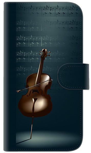 iPhone6 PLUS 高画質仕上げ プリント手帳型ケース(通常型)【441 楽譜】