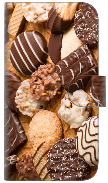 iPhone6 PLUS 高画質仕上げ プリント手帳型ケース(通常型)【442 クッキー mix】