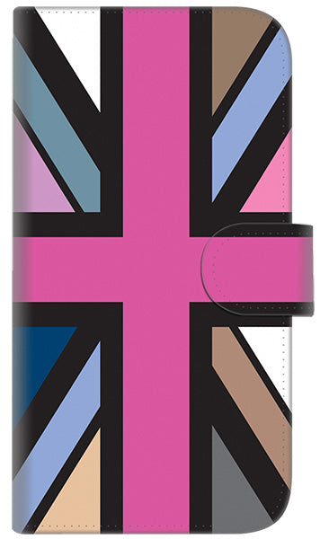 iPhone6 PLUS 高画質仕上げ プリント手帳型ケース(通常型)【507 ユニオンジャック デスカラー】