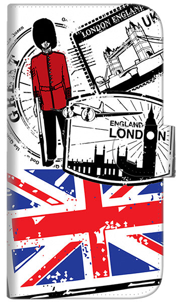 iPhone6 PLUS 高画質仕上げ プリント手帳型ケース(通常型)【574 ＬＯＮＤＯＮ】