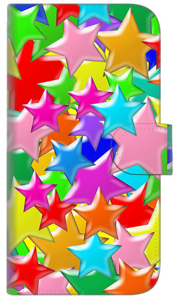iPhone6 PLUS 高画質仕上げ プリント手帳型ケース(通常型)【1293 ランダムスター】