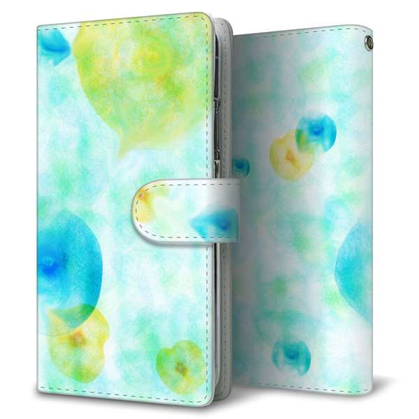 HUAWEI（ファーウェイ） P40 lite E ART-L29N 高画質仕上げ プリント手帳型ケース(通常型)【FD809 水彩809】