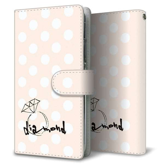 Y!mobile LG Q Stylus 801LG 高画質仕上げ プリント手帳型ケース(通常型)【OE813 4月ダイヤモンド】
