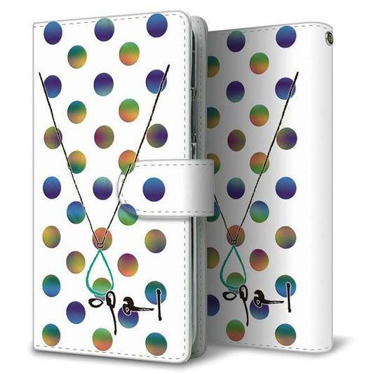 AQUOS sense7 SHG10 au 高画質仕上げ プリント手帳型ケース(通常型)【OE819 10月オパール】