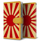 AQUOS wish A104SH Y!mobile 高画質仕上げ プリント手帳型ケース(通常型)【SC856 旭日旗（ビンテージ）】