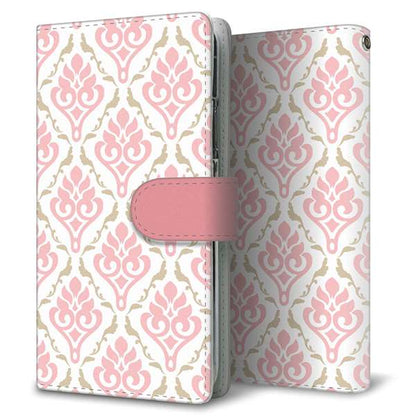 Xperia 1 II SO-51A docomo 高画質仕上げ プリント手帳型ケース(通常型)ダマスク柄