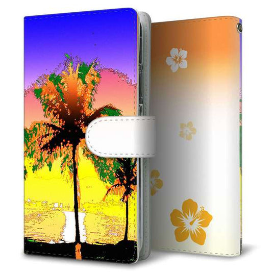 docomo ギャラクシーS20+ SC-52A 高画質仕上げ プリント手帳型ケース(通常型)【YC982 トロピカル03】