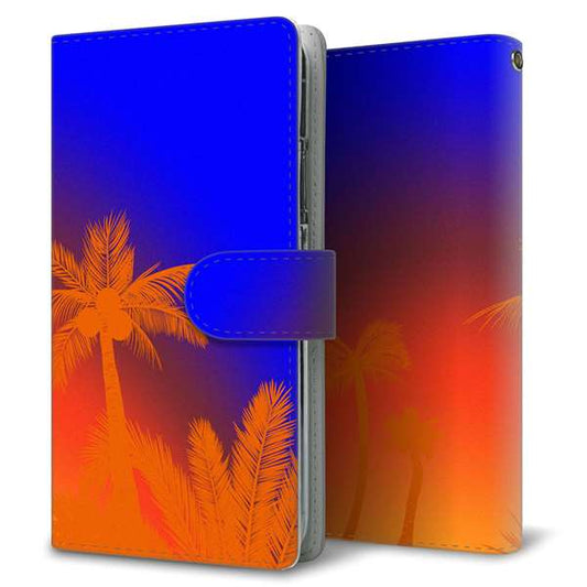 Xperia 10 IV A202SO SoftBank 高画質仕上げ プリント手帳型ケース(通常型)【YC985 トロピカル06】