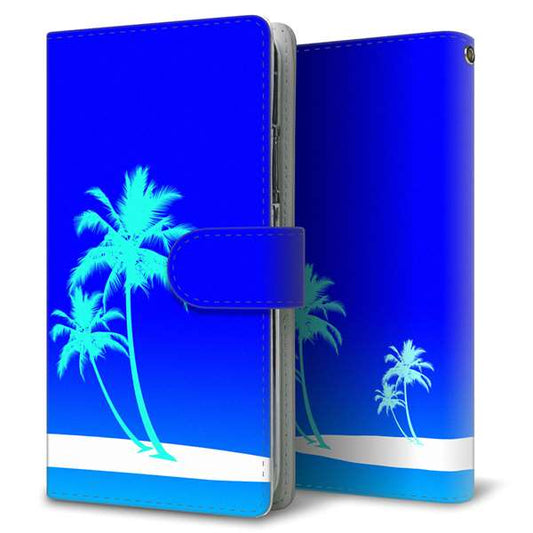 AQUOS R7 SH-52C docomo 高画質仕上げ プリント手帳型ケース(通常型)【YC989 トロピカル10】