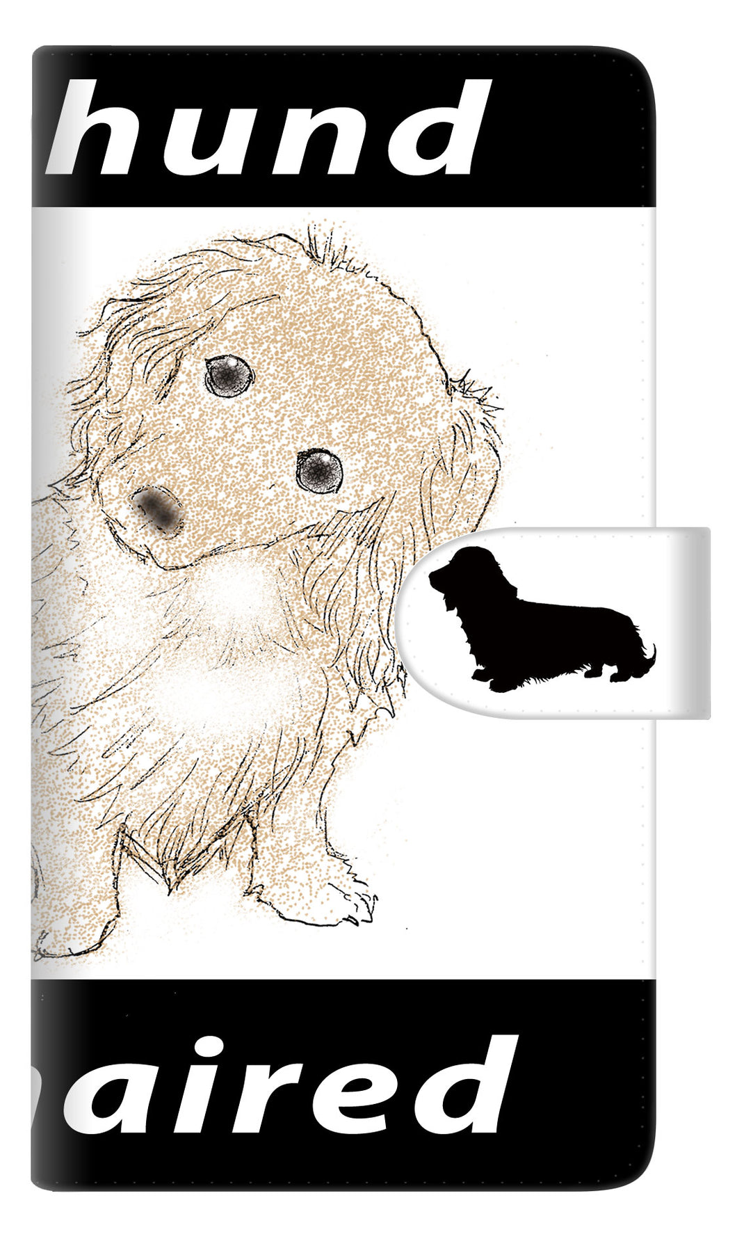 iPhone6 PLUS 高画質仕上げ プリント手帳型ケース(通常型)【YD814 ダックス05】