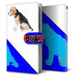 au HUAWEI（ファーウェイ） P30 lite Premium HWV33 高画質仕上げ プリント手帳型ケース(通常型)【YD862 ビーグル03】