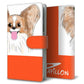 ZenFone（ゼンフォン）Max Pro(M2) ZB631KL 高画質仕上げ プリント手帳型ケース(通常型)【YD866 パピヨン02】