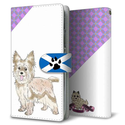 au ギャラクシー S10+ SCV42 高画質仕上げ プリント手帳型ケース(通常型)【YD954 ケアーンテリア01】