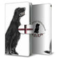 Xperia Ace III SO-53C docomo 高画質仕上げ プリント手帳型ケース(通常型)フラットコーテッドレトリバー