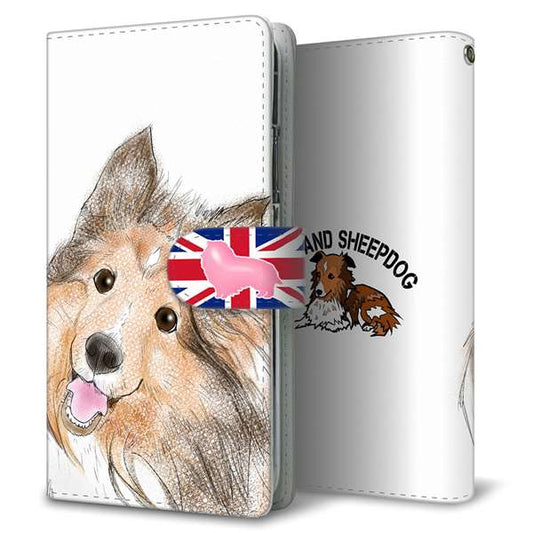 HUAWEI（ファーウェイ） P40 lite 5G CDY-NA9A 高画質仕上げ プリント手帳型ケース(通常型)【YE801 シェルティー02】