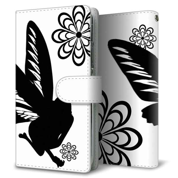 au ギャラクシー S10+ SCV42 高画質仕上げ プリント手帳型ケース(通常型)【YE860 フェアリー01】
