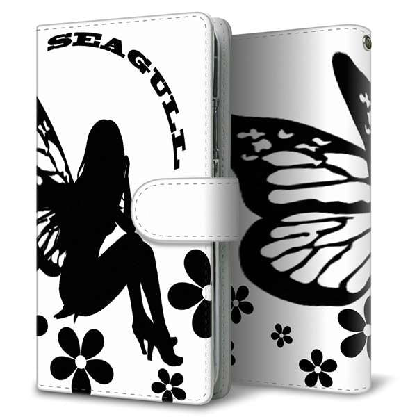 au ギャラクシー S10+ SCV42 高画質仕上げ プリント手帳型ケース(通常型)【YE863 フェアリー04】