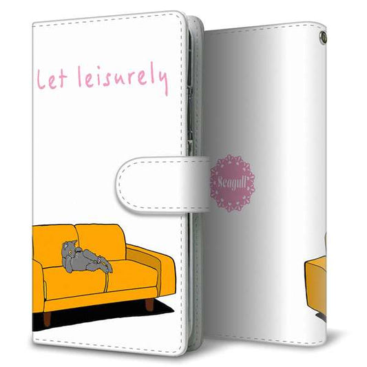 Y!mobile LG Q Stylus 801LG 高画質仕上げ プリント手帳型ケース(通常型)【YE875 らぶねこ06】