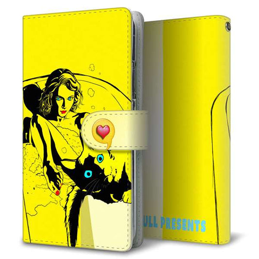 au エクスペリア1 III SOG03 高画質仕上げ プリント手帳型ケース(通常型)【YE880 ベストフレンド01】