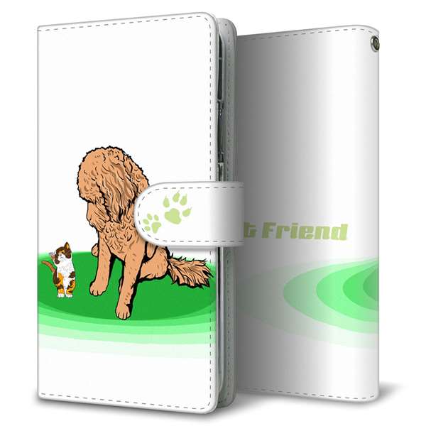 docomo ギャラクシー ノート9 SC-01L 高画質仕上げ プリント手帳型ケース(通常型)【YE888 ベストフレンド09】