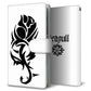 au ギャラクシー S10+ SCV42 高画質仕上げ プリント手帳型ケース(通常型)【YE906 ローズ】