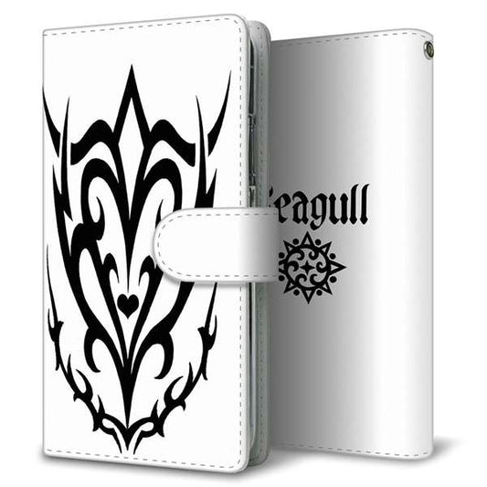 au オッポ A54 5G OPG02 高画質仕上げ プリント手帳型ケース(通常型)【YE907 ハート】