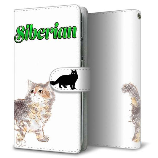 au ギャラクシー S10+ SCV42 高画質仕上げ プリント手帳型ケース(通常型)【YE949 サイベリアン03】