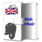 AQUOS wish SHG06 au 高画質仕上げ プリント手帳型ケース(通常型)【YE968 ブリティシュショートヘア01】