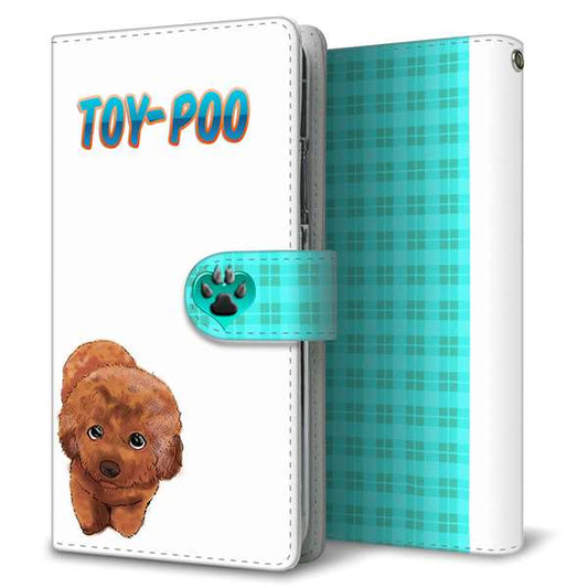 楽天モバイル OPPO（オッポ） A73 高画質仕上げ プリント手帳型ケース(通常型)【YF853 トイプー01】