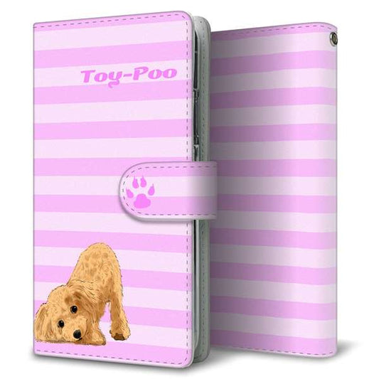 docomo ギャラクシー ノート9 SC-01L 高画質仕上げ プリント手帳型ケース(通常型)【YF856 トイプー04】