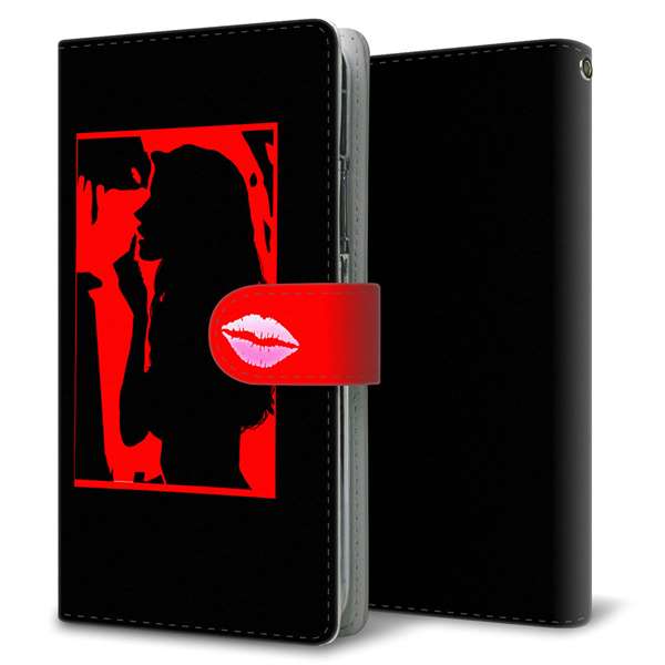 Y!mobile かんたんスマホ2 A001KC 高画質仕上げ プリント手帳型ケース(通常型)【YF943 カラーレディ04】