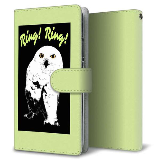 au エクスペリア1 II SOG01 高画質仕上げ プリント手帳型ケース(通常型)【YG805 アウル06】