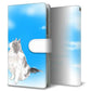 AQUOS sense6 SHG05 au 高画質仕上げ プリント手帳型ケース(通常型)【YG906 ノルウェージャンフォレストキャット02】