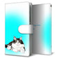 AQUOS sense6s SHG07 au/UQ mobile 高画質仕上げ プリント手帳型ケース(通常型)【YG907 ノルウェージャンフォレストキャット03】