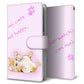 AQUOS wish A104SH Y!mobile 高画質仕上げ プリント手帳型ケース(通常型)【YG931 ネコじゃらし01】