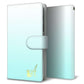 AQUOS wish SHG06 au 高画質仕上げ プリント手帳型ケース(通常型)【YI842 イニシャル ネコ A】