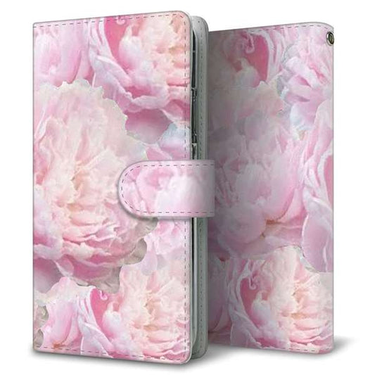 AQUOS sense6 SHG05 au 高画質仕上げ プリント手帳型ケース(通常型)【YI885 フラワー６】