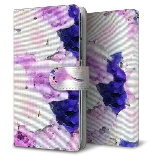 Y!mobile かんたんスマホ2 A001KC 高画質仕上げ プリント手帳型ケース(通常型)【YI889 フラワー１０】