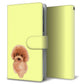 AQUOS wish A104SH Y!mobile 高画質仕上げ プリント手帳型ケース(通常型)【YJ051 トイプードルレッド（イエロー）】
