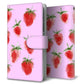 AQUOS wish A104SH Y!mobile 高画質仕上げ プリント手帳型ケース(通常型)【YJ180 イチゴ 水彩180】