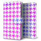 DIGNO BX2 A101KC SoftBank 高画質仕上げ プリント手帳型ケース(通常型)【YJ236 千鳥格子（ピンクブルー）】
