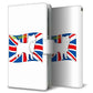iPhone12 高画質仕上げ プリント手帳型ケース(通常型)イギリス国旗と犬