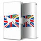 iPhone14 高画質仕上げ プリント手帳型ケース(通常型)イギリス国旗と犬
