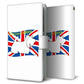 Google Pixel 7a 高画質仕上げ プリント手帳型ケース(通常型)イギリス国旗と犬