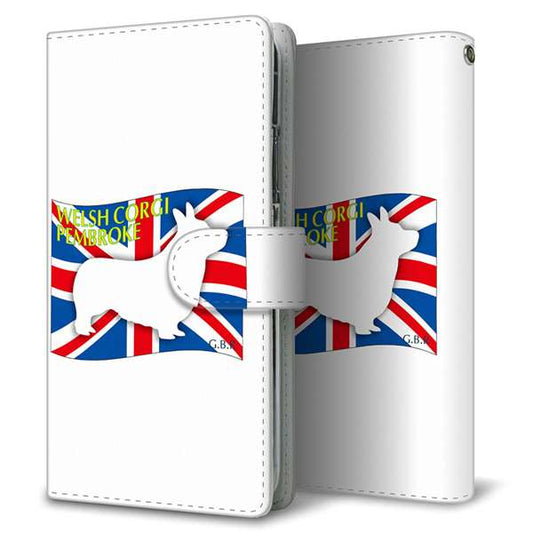 Galaxy S22 Ultra SCG14 au 高画質仕上げ プリント手帳型ケース(通常型)【ZA855 ウェルシュコーギーペンブローク】