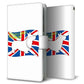 iPhone13 高画質仕上げ プリント手帳型ケース(通常型)イギリス国旗と犬