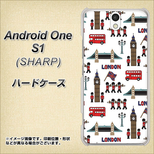 Y!mobile アンドロイドワン S1 高画質仕上げ 背面印刷 ハードケース【EK811 ロンドンの街】
