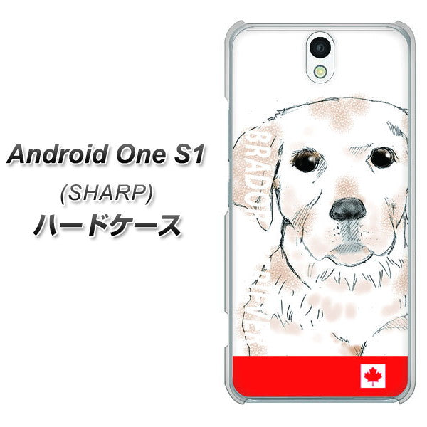 Y!mobile アンドロイドワン S1 高画質仕上げ 背面印刷 ハードケース【YD821 ラブラドールレトリバー02】