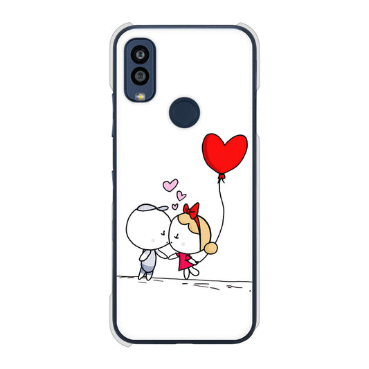 Android One S10 Y!mobile 高画質仕上げ 背面印刷 ハードケース カップル